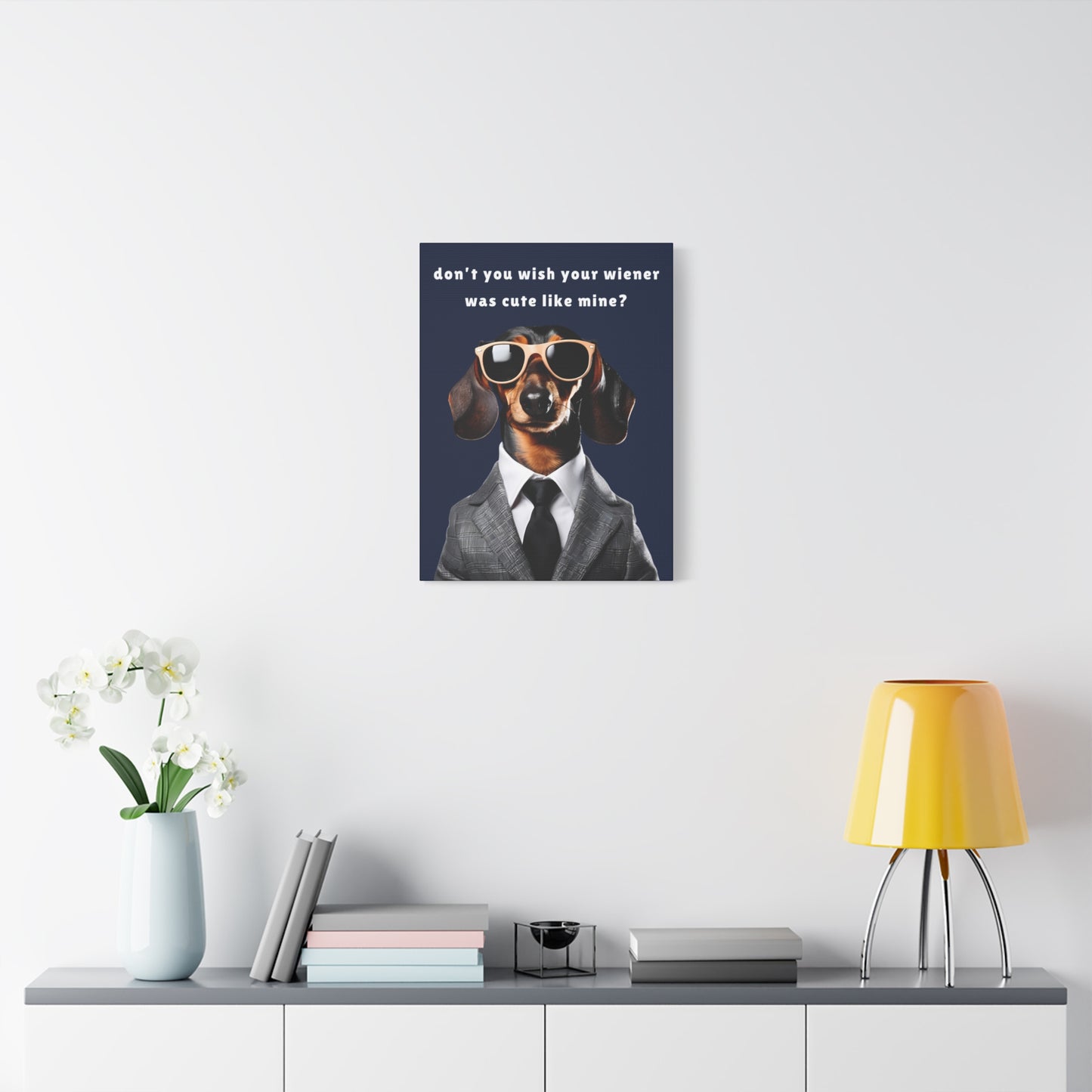 Cute Wiener - Matte Canvas