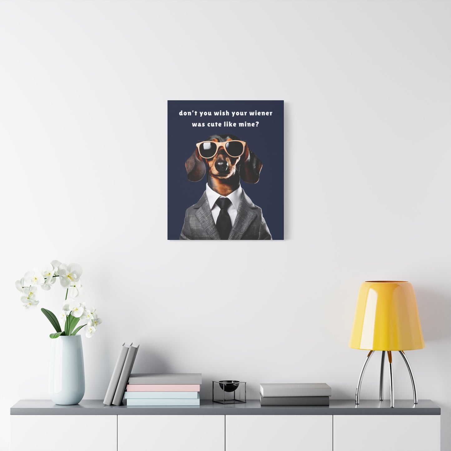 Cute Wiener - Matte Canvas