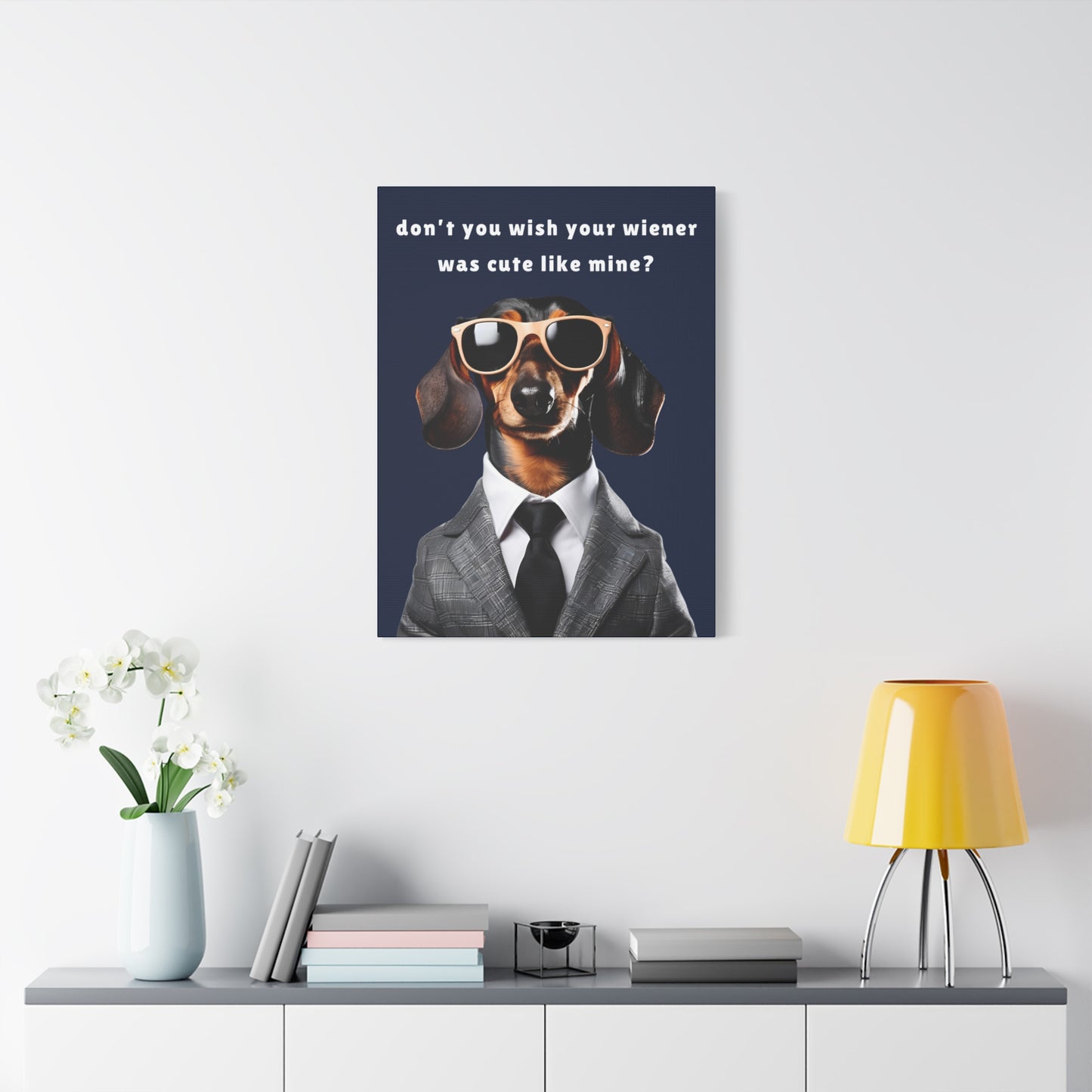 Cute Wiener - Matte Canvas