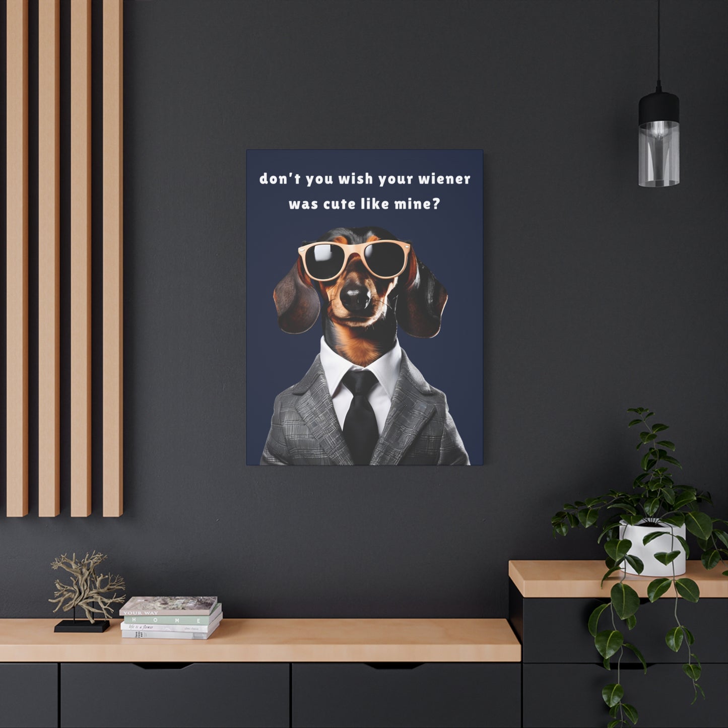 Cute Wiener - Matte Canvas