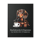 A Double Shot of Happiness - Matte Canvas, Black Frame - Real Rad Boutique