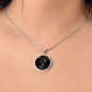 A Girl & Her Wiener - Circle Pendant - Real Rad Boutique