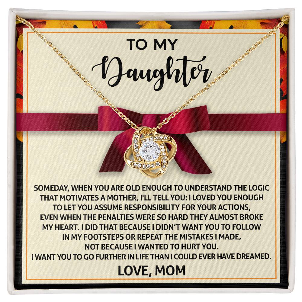 A Mother's Love - Love Knot Necklace - Real Rad Boutique