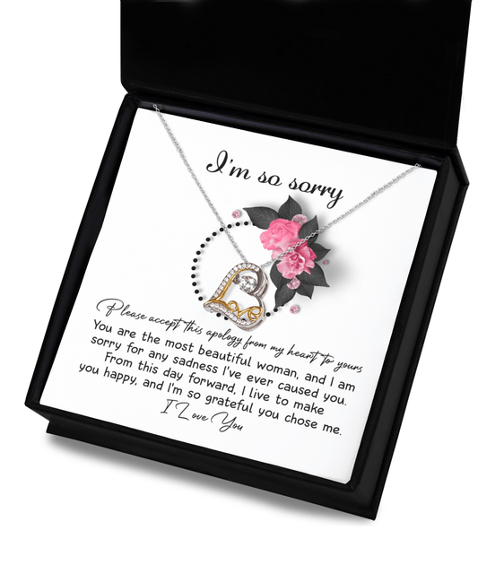 A Promise of Devotion - Love Dancing Necklace - Real Rad Boutique