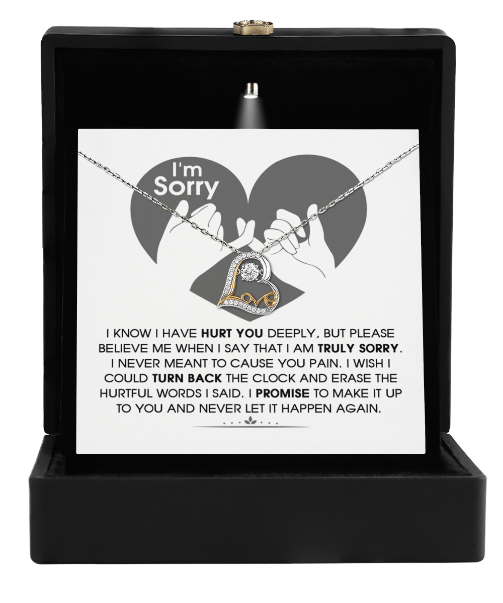 A Promise of Love and Redemption - Love Dancing Necklace - Real Rad Boutique