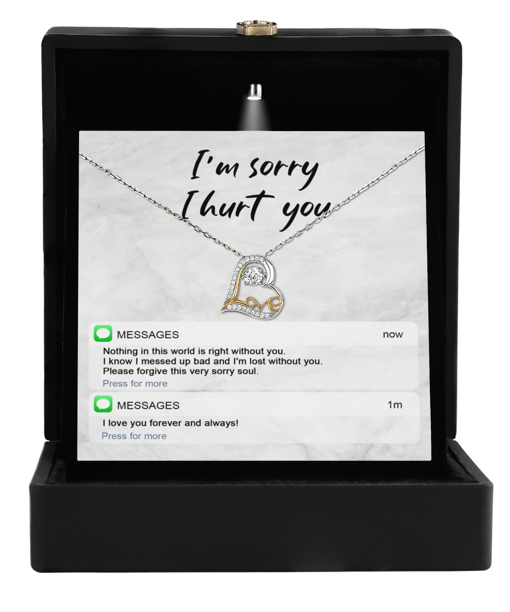 Accept my Apology - Love Dancing Necklace - Real Rad Boutique