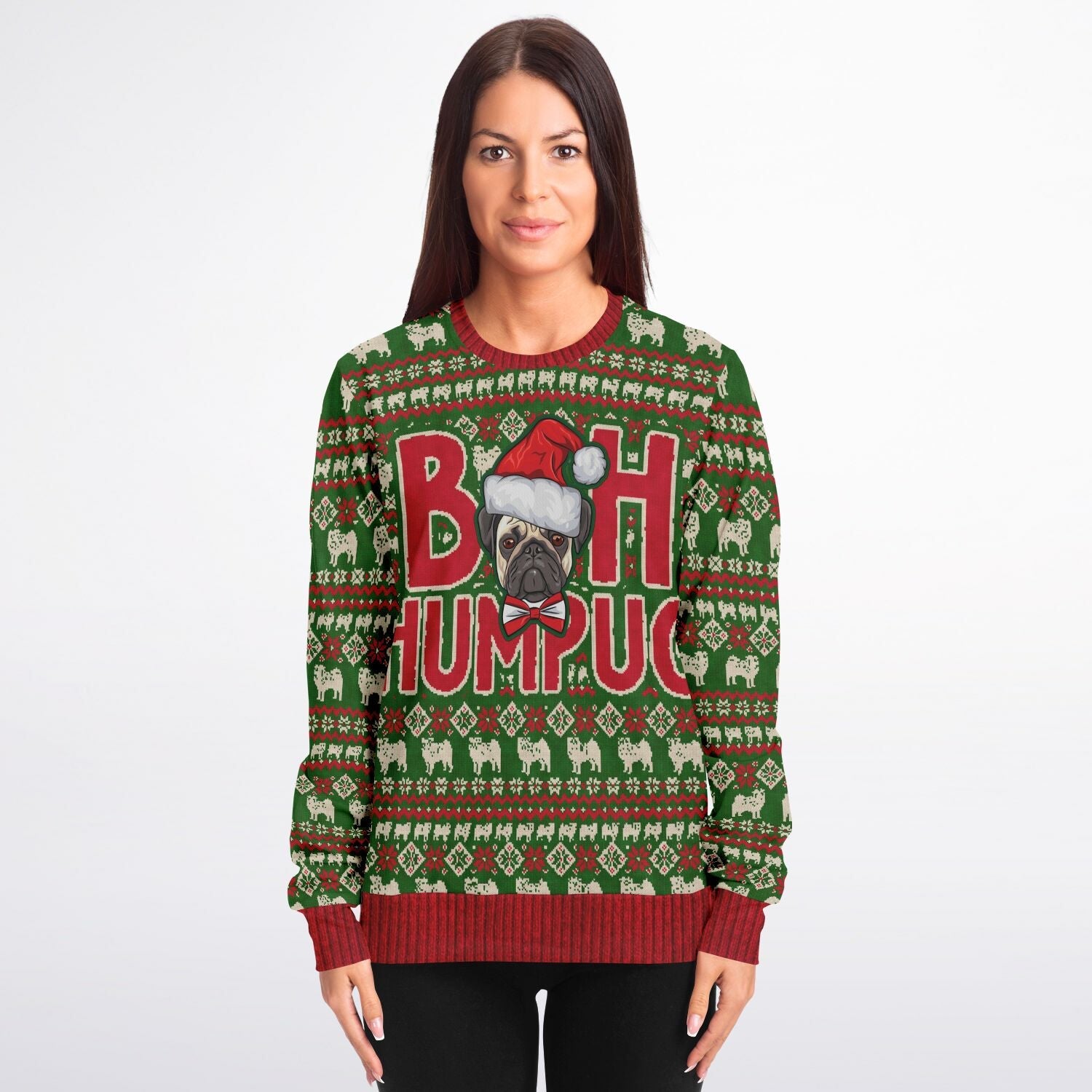 Bah Humpug Christmas Sweater - Real Rad Boutique