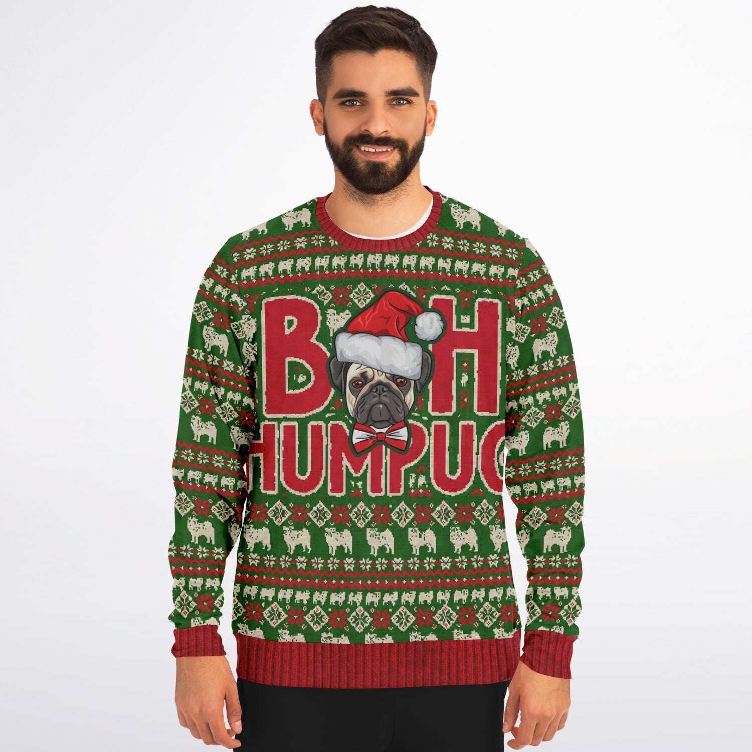 Bah Humpug Christmas Sweater - Real Rad Boutique