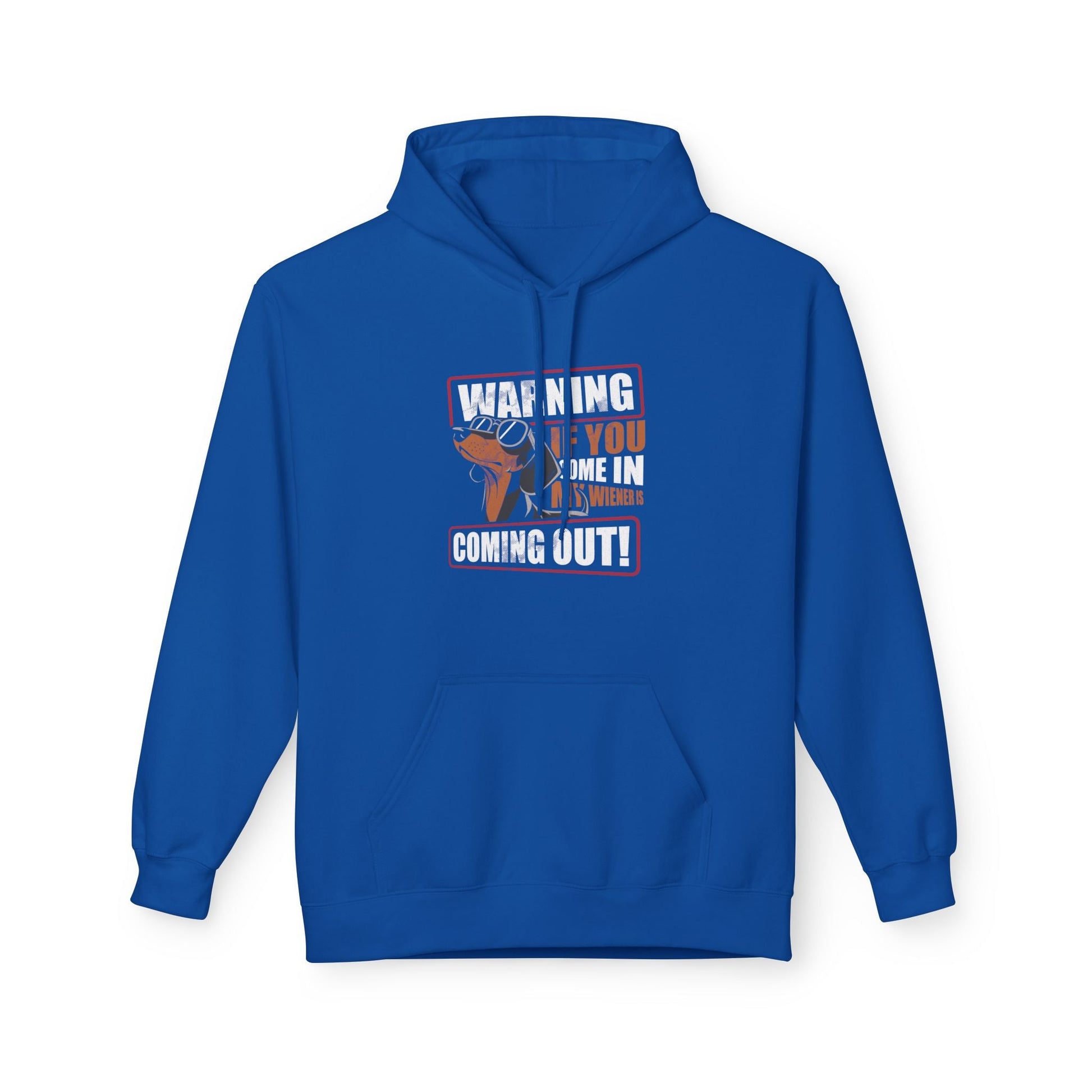 Be Careful Of My Wiener - Softstyle Hoodie - Real Rad Boutique