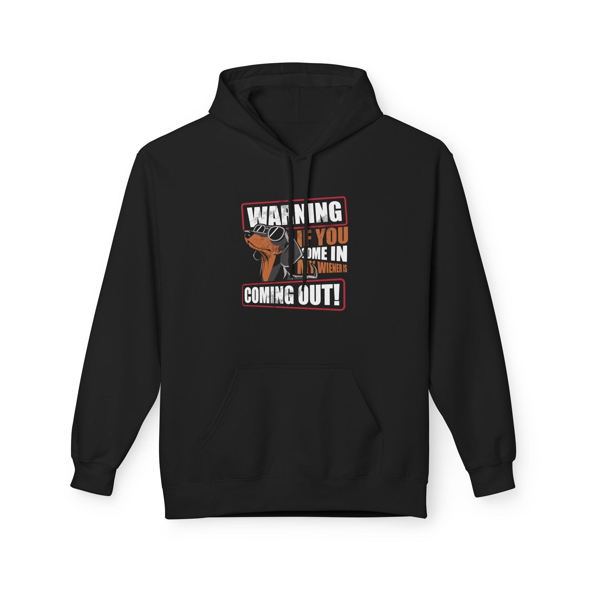 Be Careful Of My Wiener - Softstyle Hoodie - Real Rad Boutique