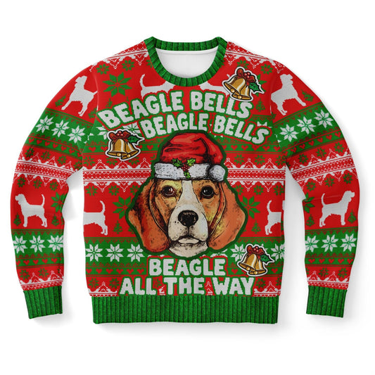 Beagle Bells Christmas Sweater - Real Rad Boutique