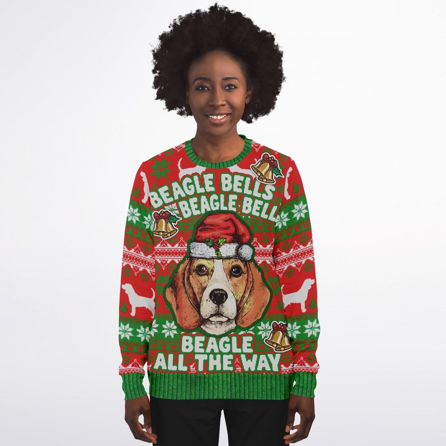 Beagle Bells Christmas Sweater - Real Rad Boutique