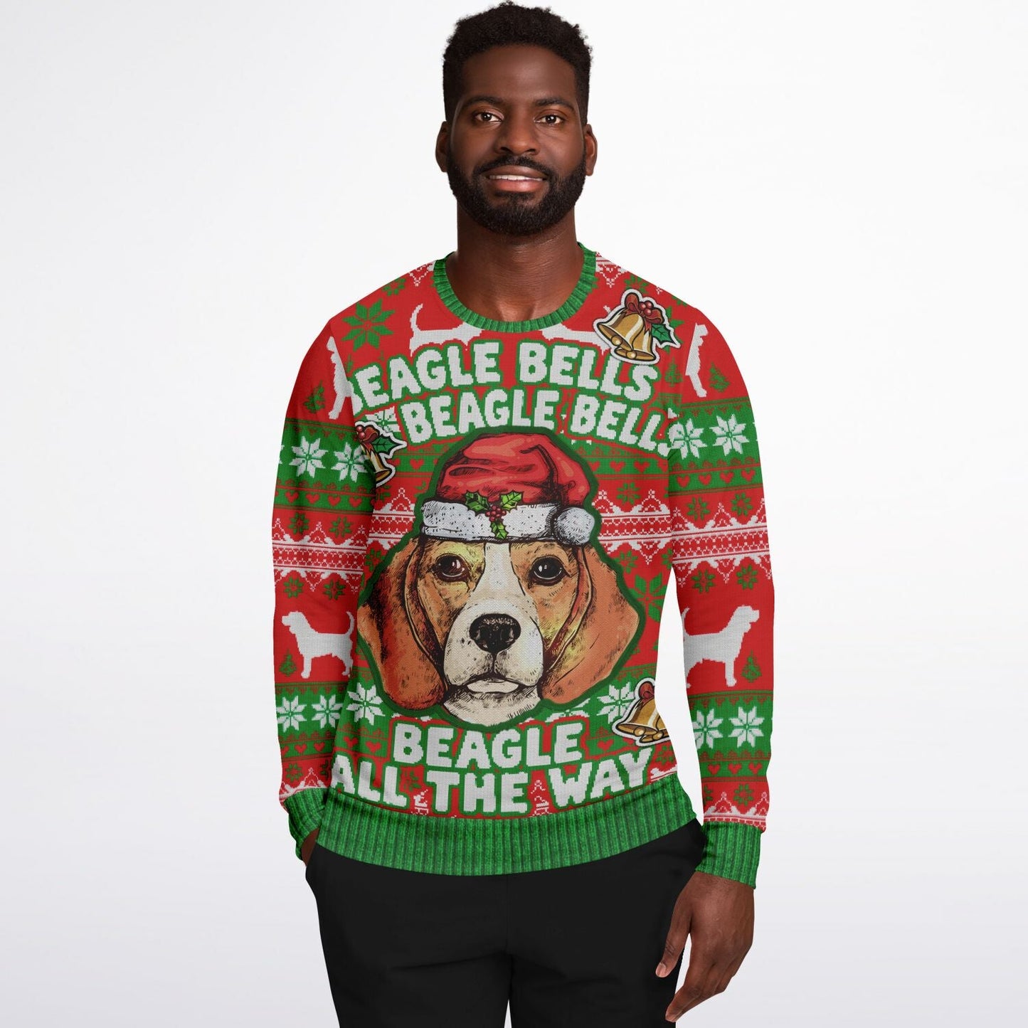 Beagle Bells Christmas Sweater - Real Rad Boutique