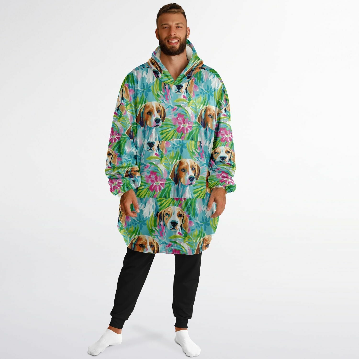 Beagle Bliss Luxury Snug Hoodie - Real Rad Boutique