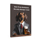 Beer and My Dachshund - Matte Canvas - Real Rad Boutique