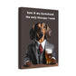 Beer and My Dachshund - Matte Canvas - Real Rad Boutique