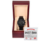 Best Man Duties - Black Chronograph Watch - Real Rad Boutique