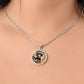 Blooming Doxie - Circle Pendant - Real Rad Boutique