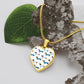 Blooming Tails - Heart Pendant - Real Rad Boutique