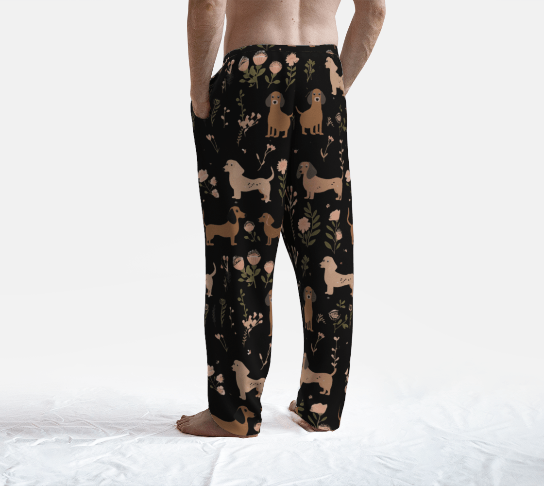 Blossom Hounds - Dachshund Lounge Pants - Real Rad Boutique