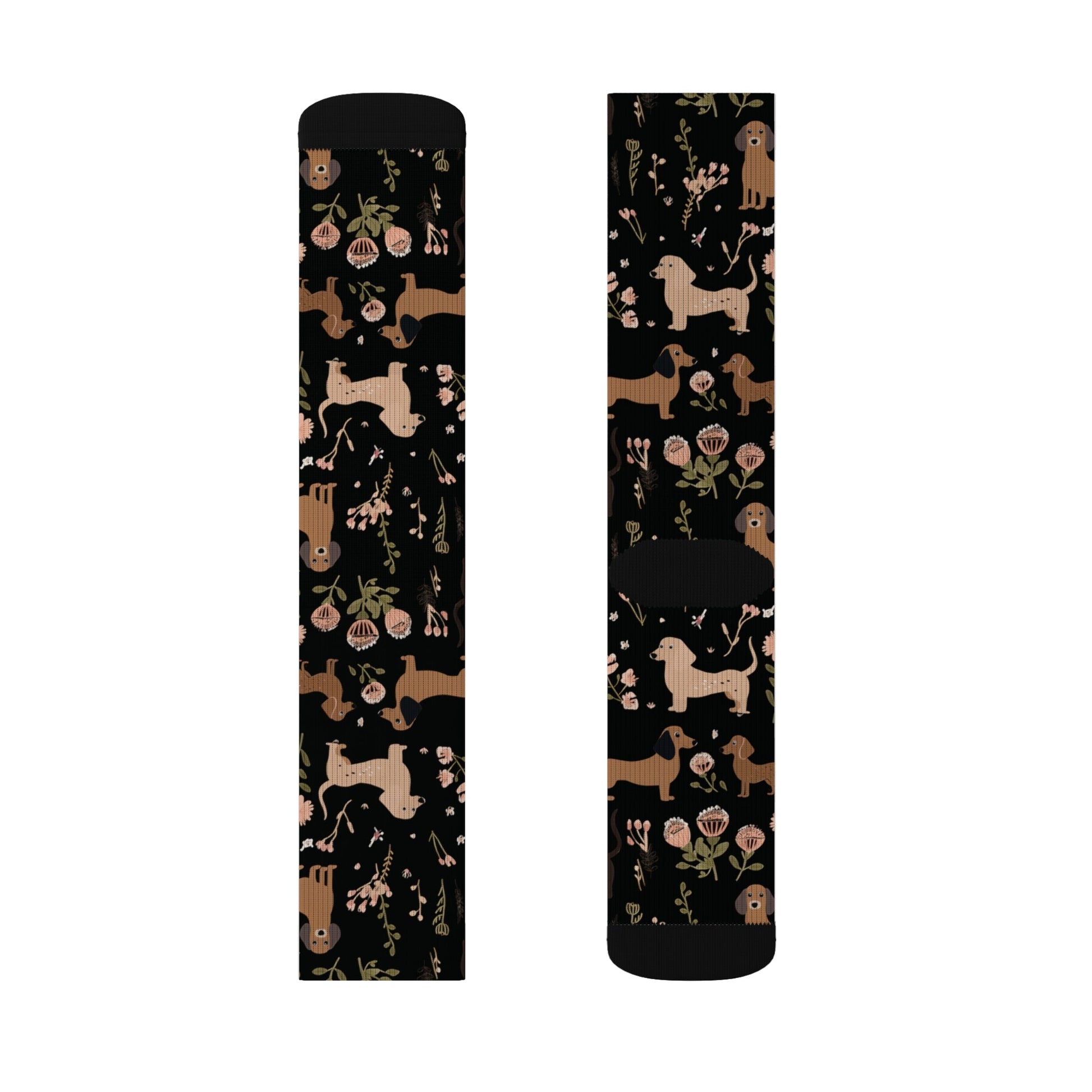 Blossom Hounds - Dachshund Socks - Real Rad Boutique