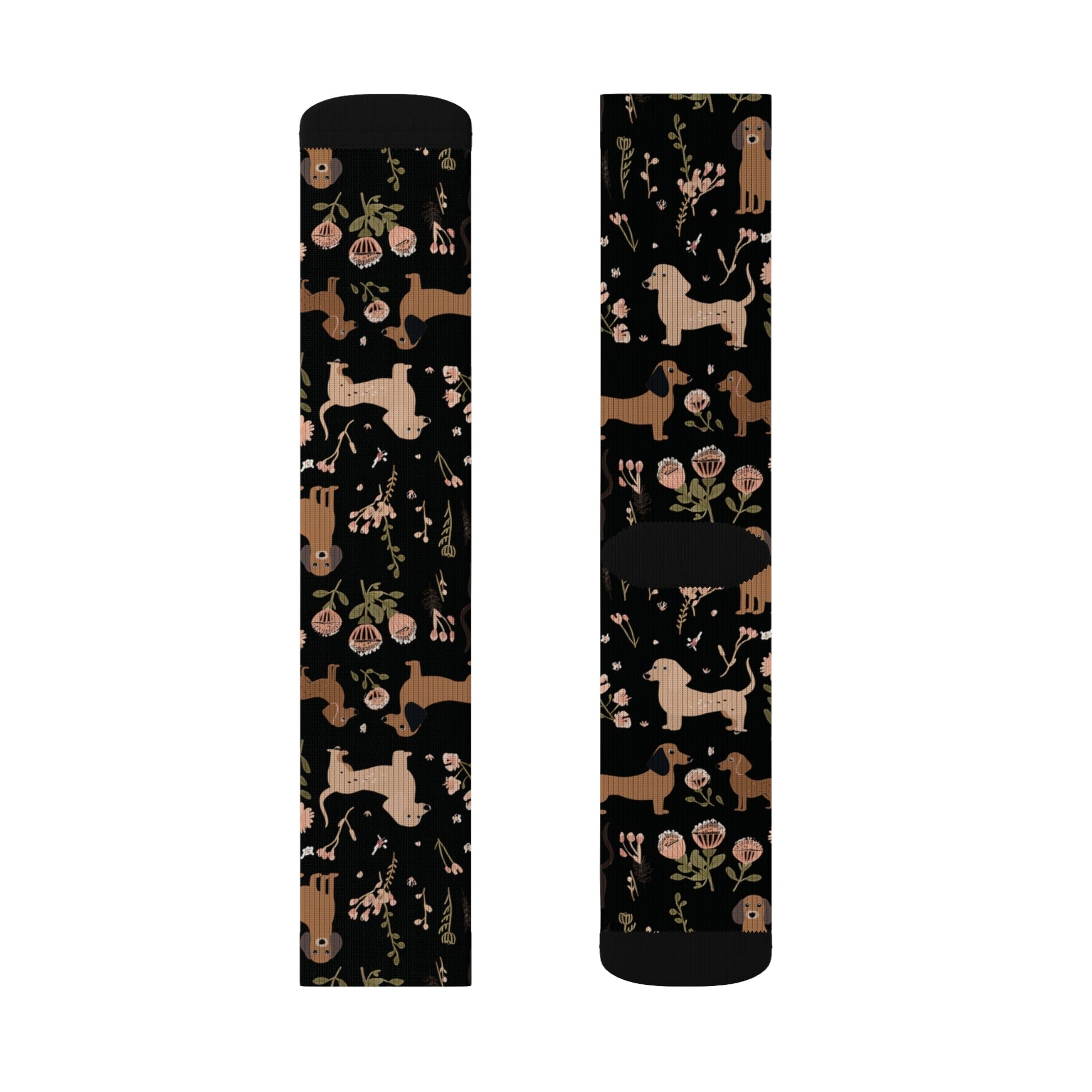 Blossom Hounds - Dachshund Socks - Real Rad Boutique