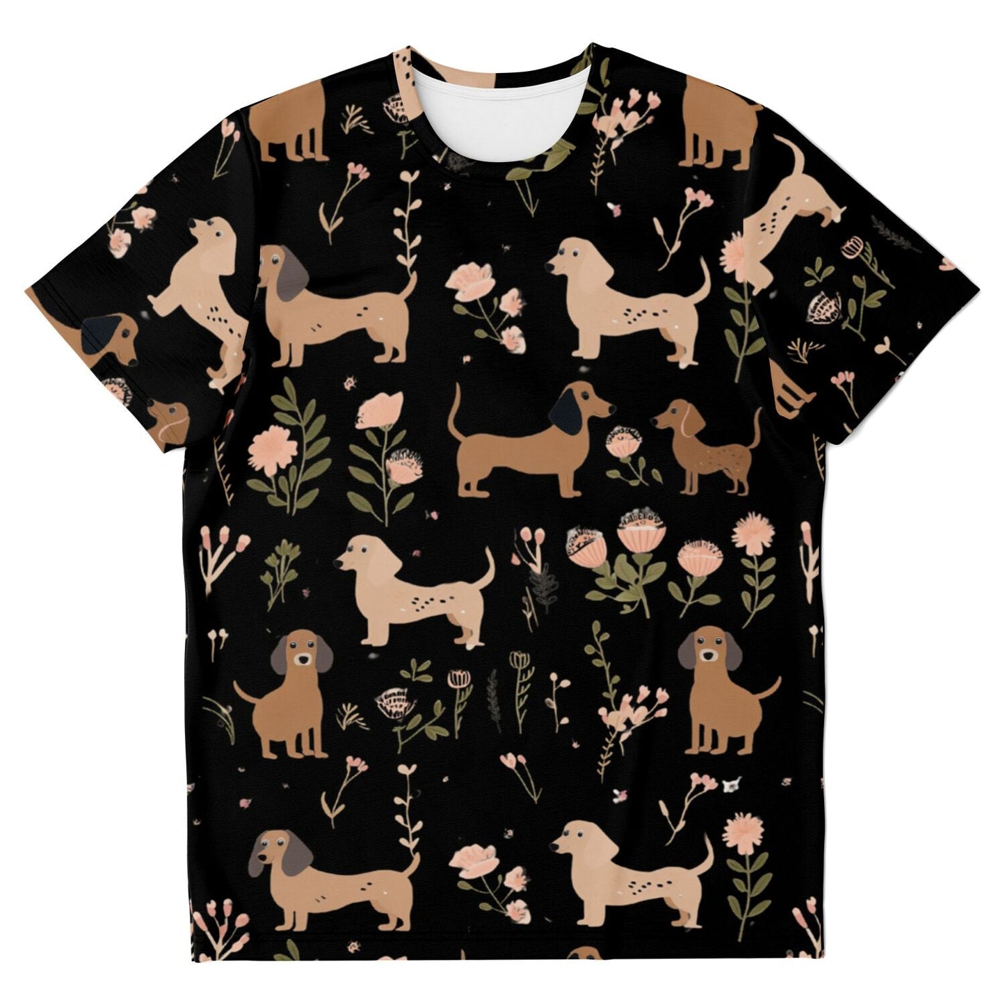 Blossom Hounds - Dachshund T-Shirt - Real Rad Boutique