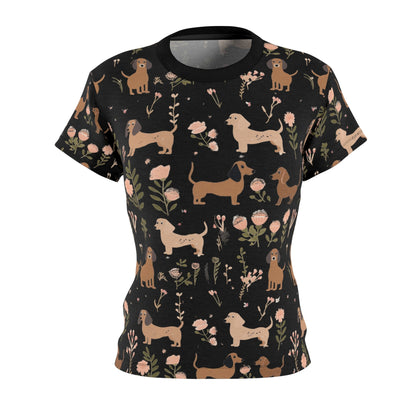 Blossom Hounds - Dachshund Tee - Real Rad Boutique