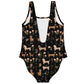 Blossom Hounds - One - Piece Swimsuit - Real Rad Boutique