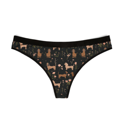 Blossom Hounds - Women's Thongs - Real Rad Boutique