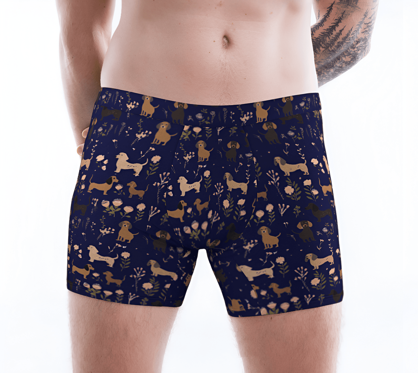 Blue Blooms - Boxer Briefs - Real Rad Boutique