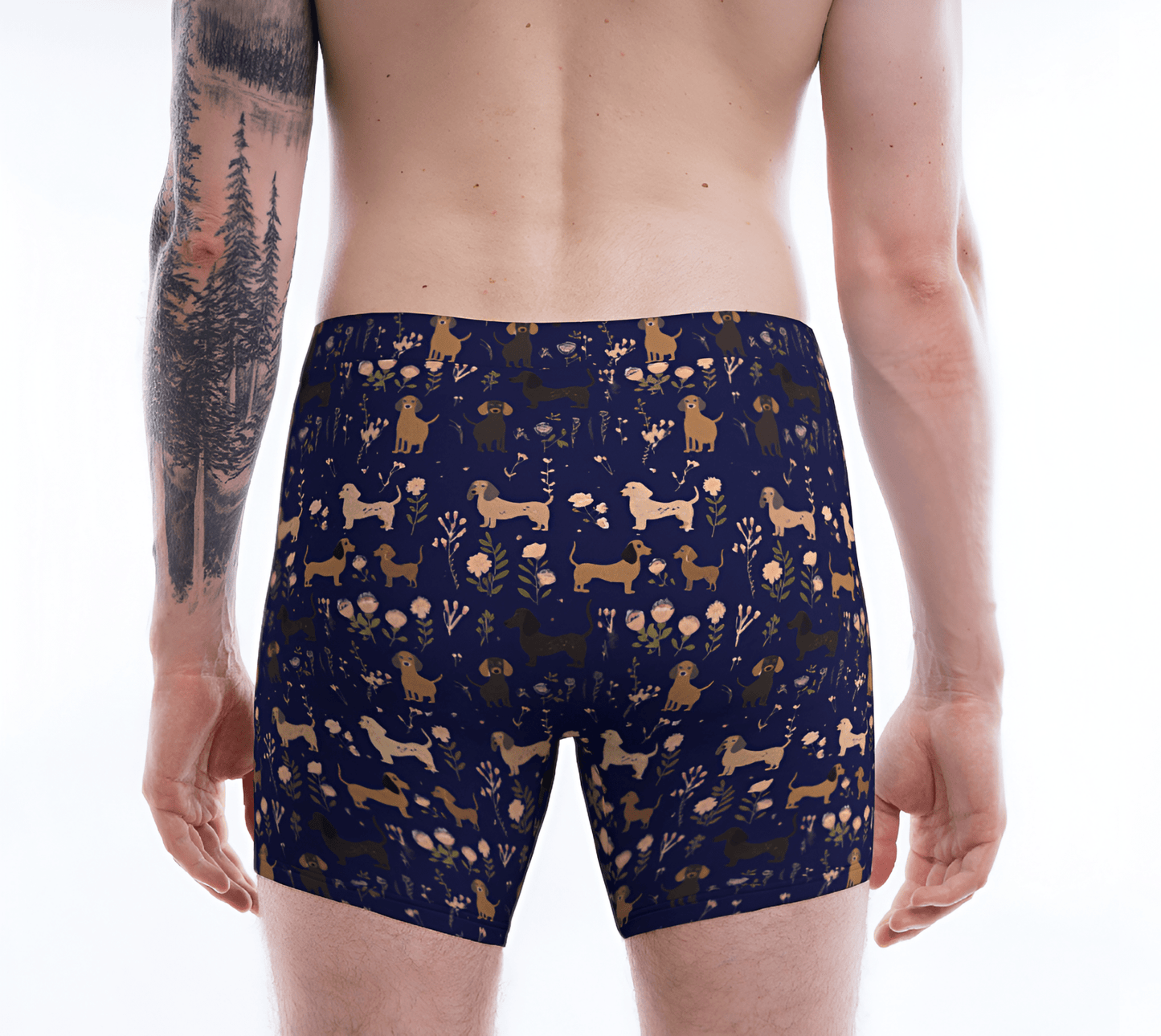 Blue Blooms - Boxer Briefs - Real Rad Boutique