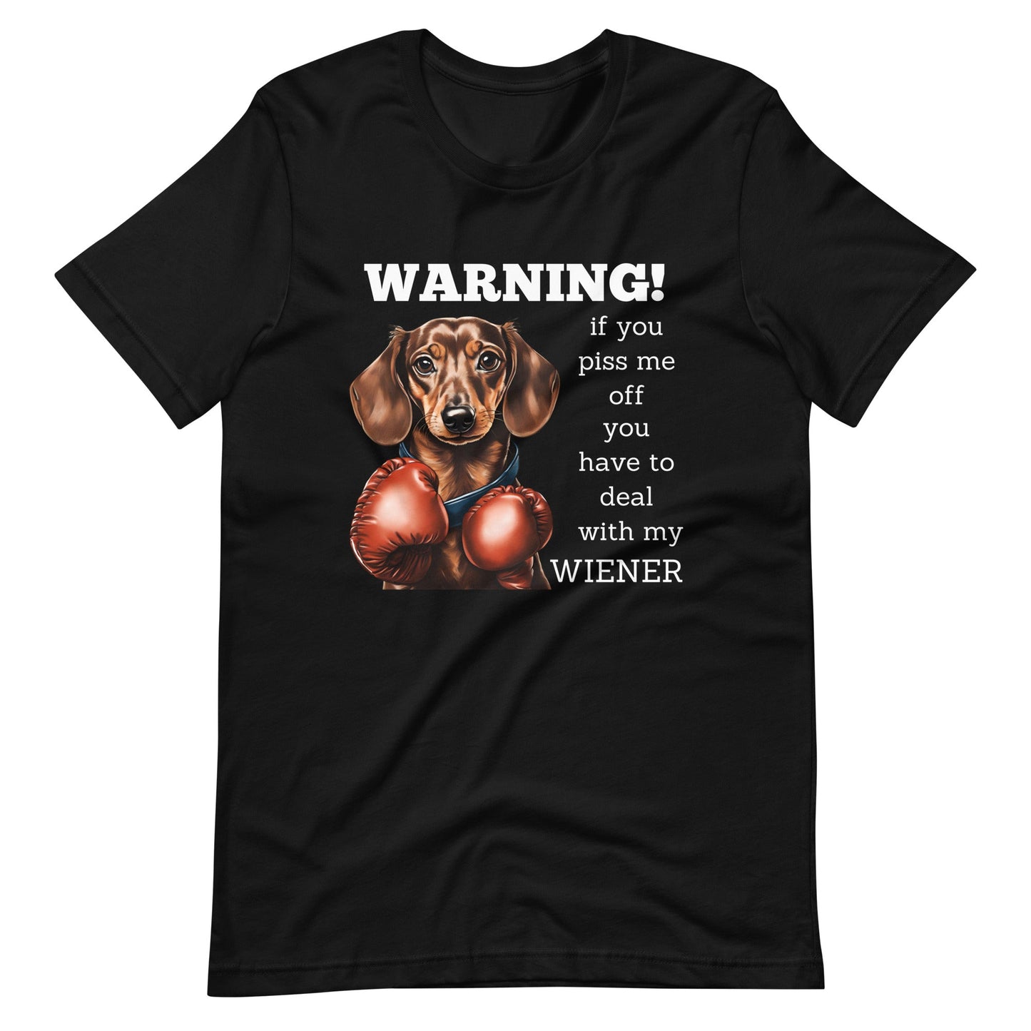 Boxing Wiener - T - Shirt - Real Rad Boutique