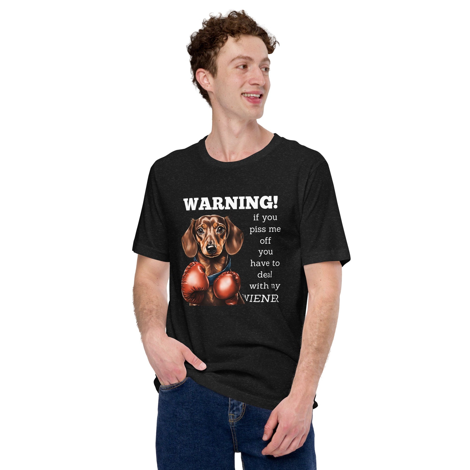 Boxing Wiener - T - Shirt - Real Rad Boutique