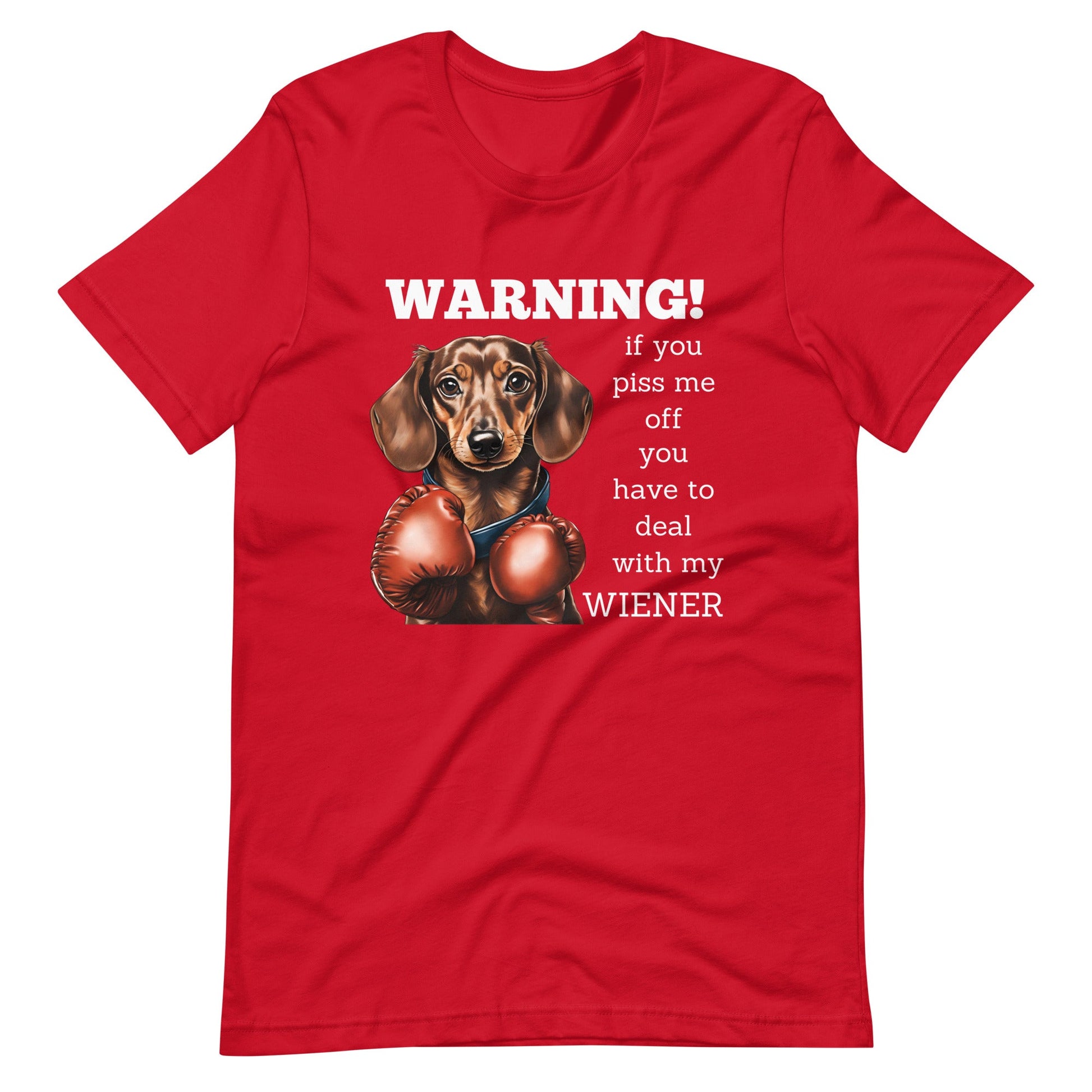 Boxing Wiener - T - Shirt - Real Rad Boutique