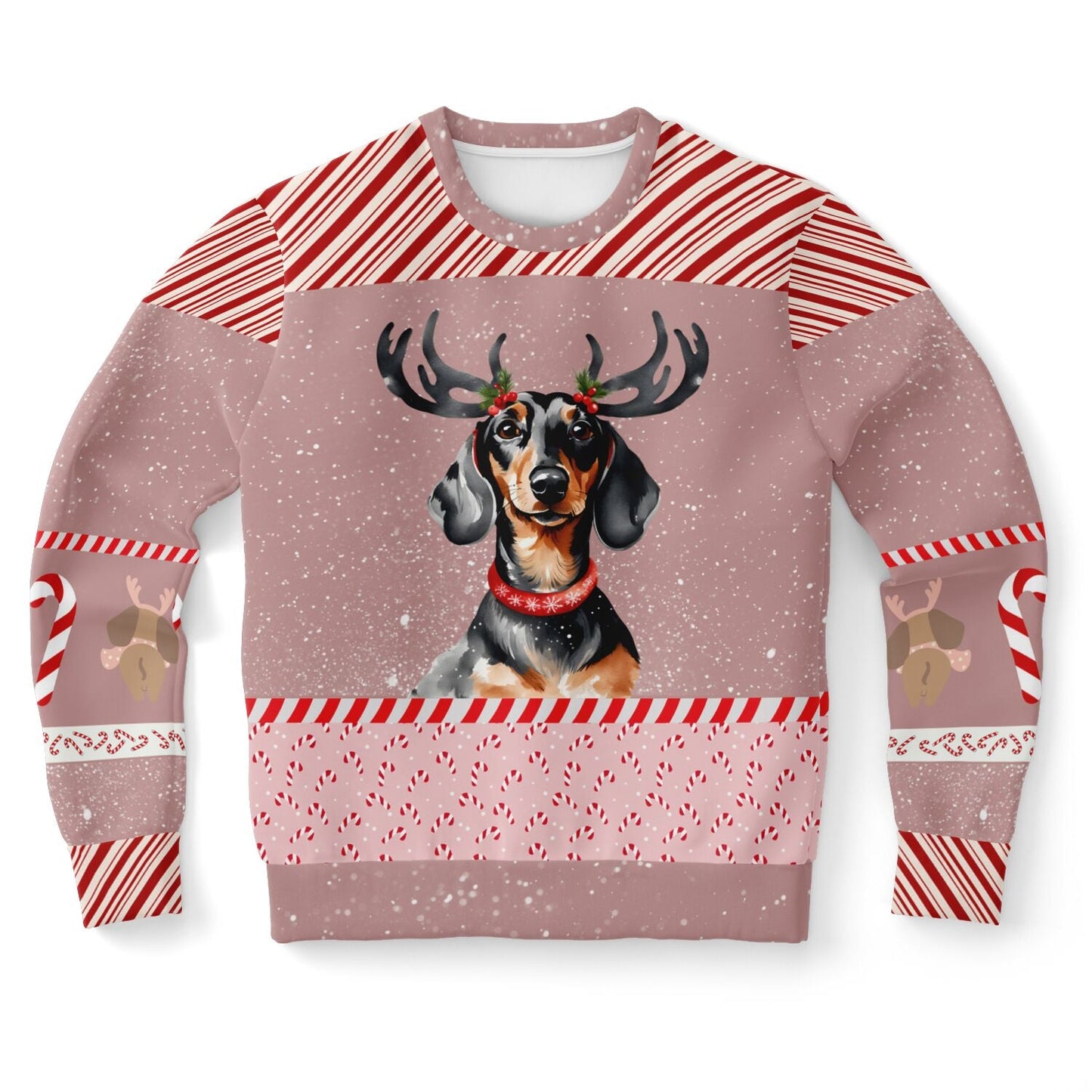 Candy Wiener Sleighs Christmas Sweater - Real Rad Boutique