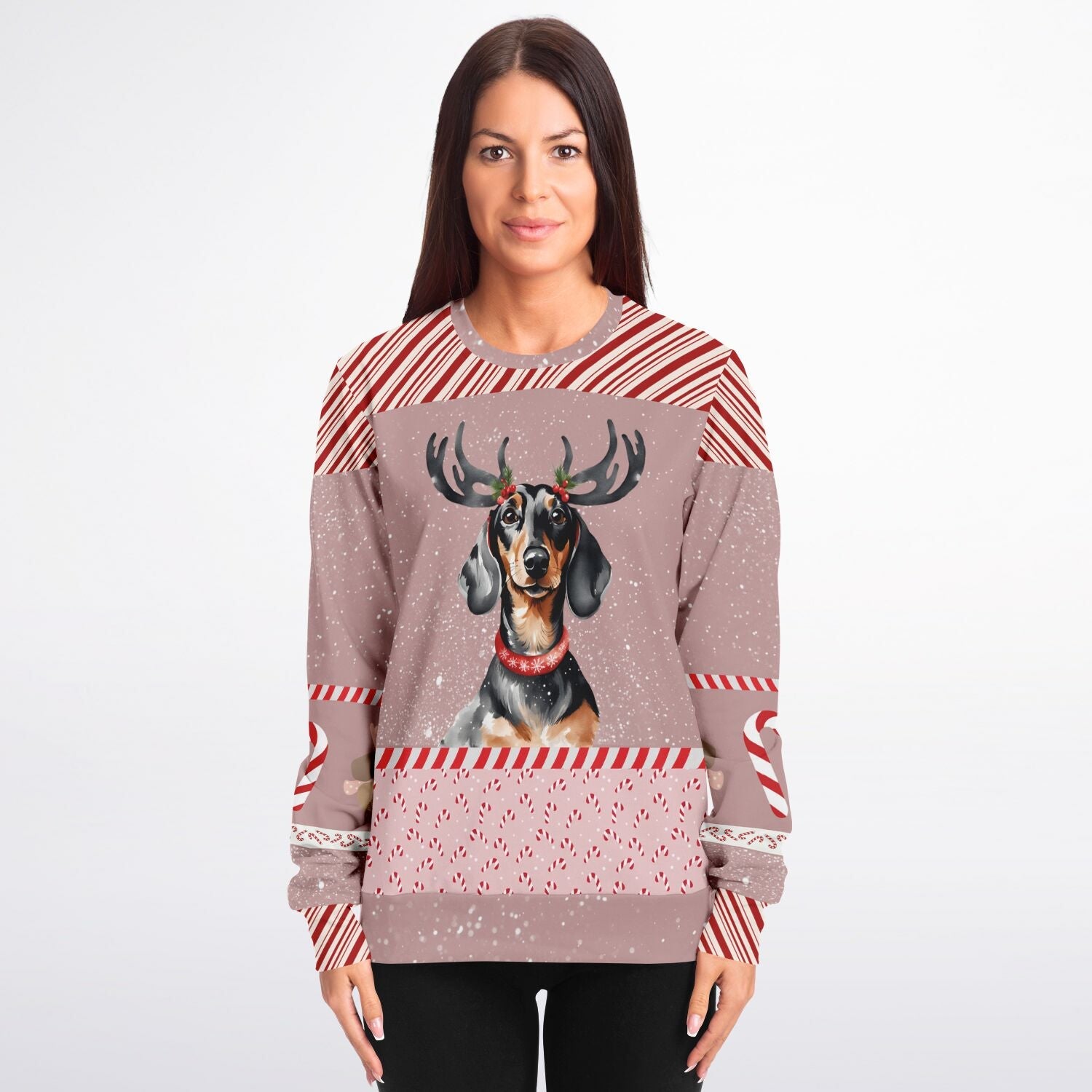 Candy Wiener Sleighs Christmas Sweater - Real Rad Boutique