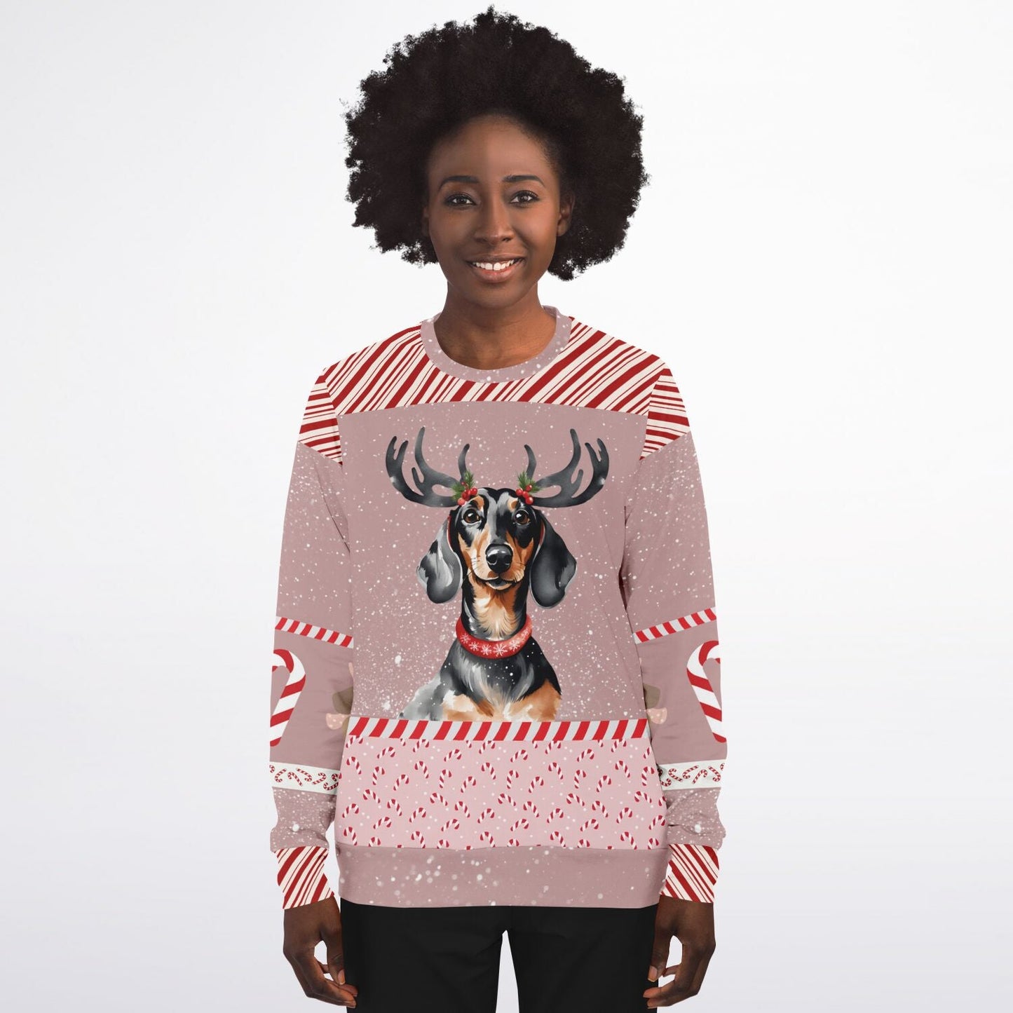 Candy Wiener Sleighs Christmas Sweater - Real Rad Boutique