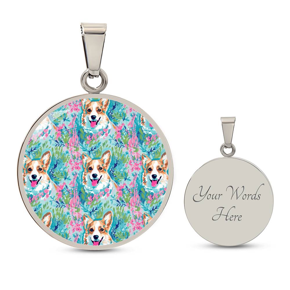 Charmed by Corgis Graphic Necklace - Real Rad Boutique