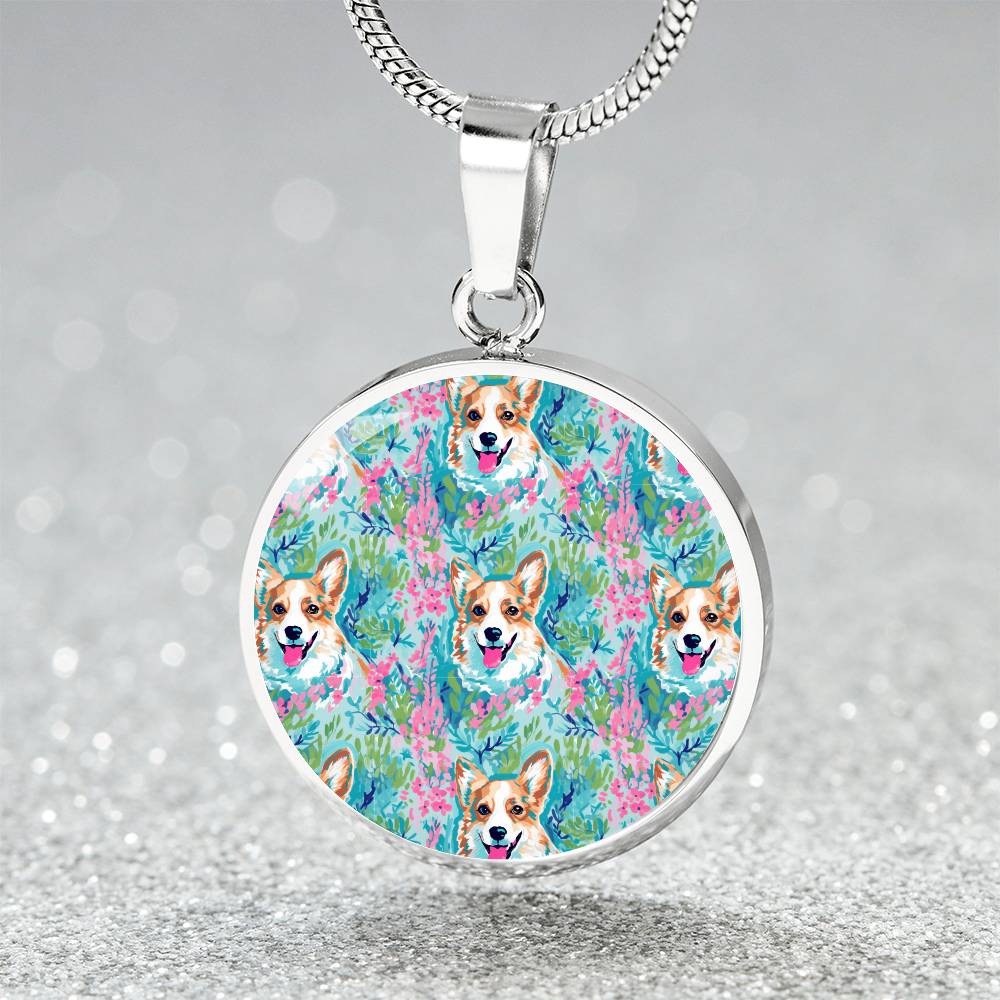 Charmed by Corgis Graphic Necklace - Real Rad Boutique