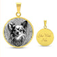 Chic Chihuahua - Circle Necklace - Real Rad Boutique