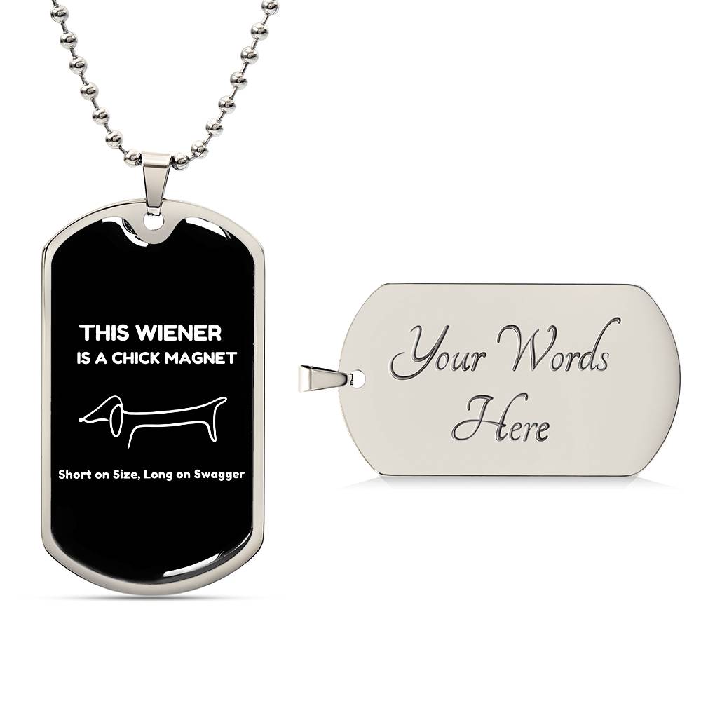 Chick Magnet - Dog Tag - Real Rad Boutique