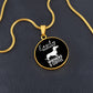 Coffee & Wieners - Circle Pendant - Real Rad Boutique