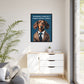 Complete Your Home - Dachshund Matte Canvas, Black Frame - Real Rad Boutique