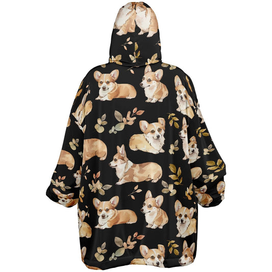 Corgi Charm Luxury Snug Hoodie - Real Rad Boutique