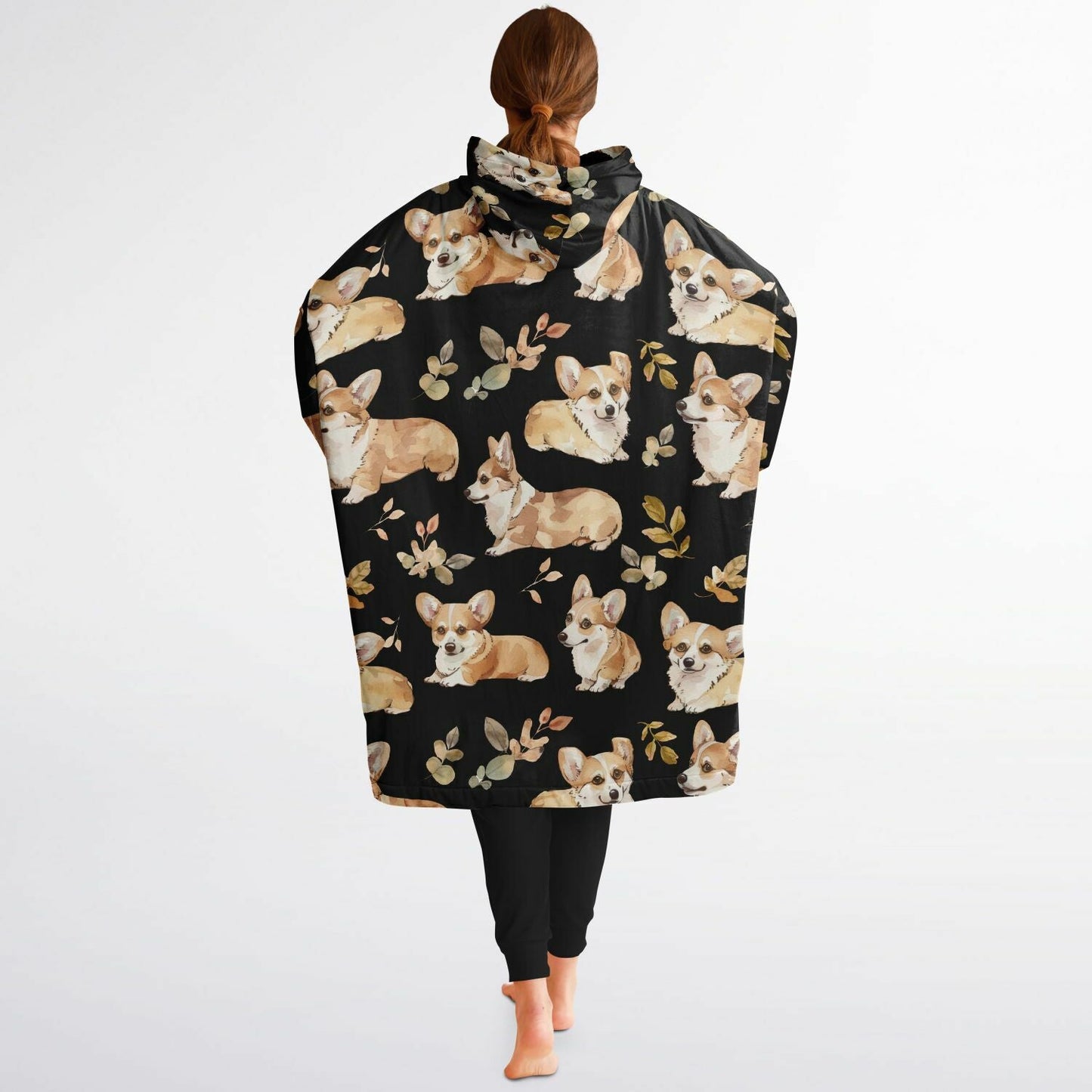 Corgi Charm Luxury Snug Hoodie - Real Rad Boutique