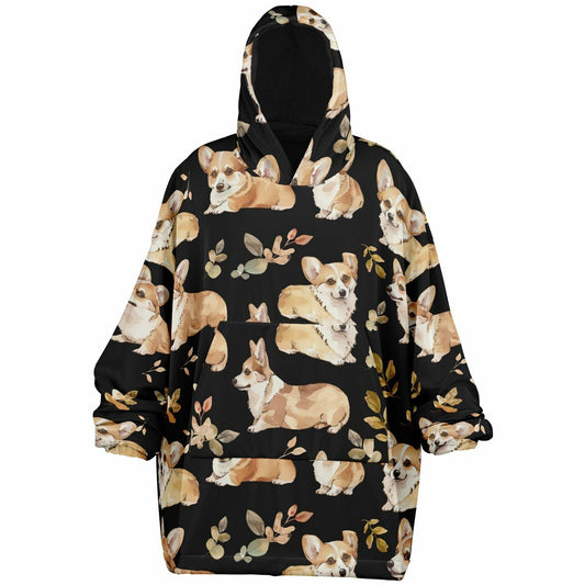 Corgi Charm Luxury Snug Hoodie - Real Rad Boutique