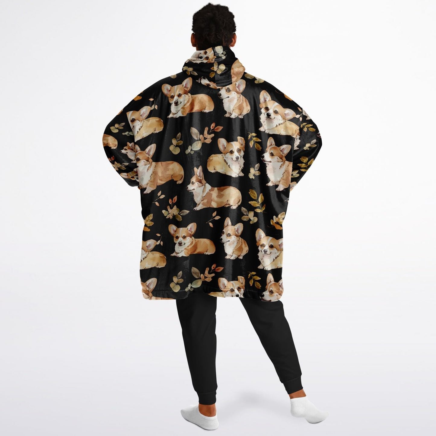 Corgi Charm Luxury Snug Hoodie - Real Rad Boutique