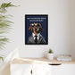 Cute Wiener - Matte Canvas, Black Frame - Real Rad Boutique