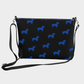 Dachshund Blues - Dachshund Vegan Leather Crossbody Purse - Real Rad Boutique